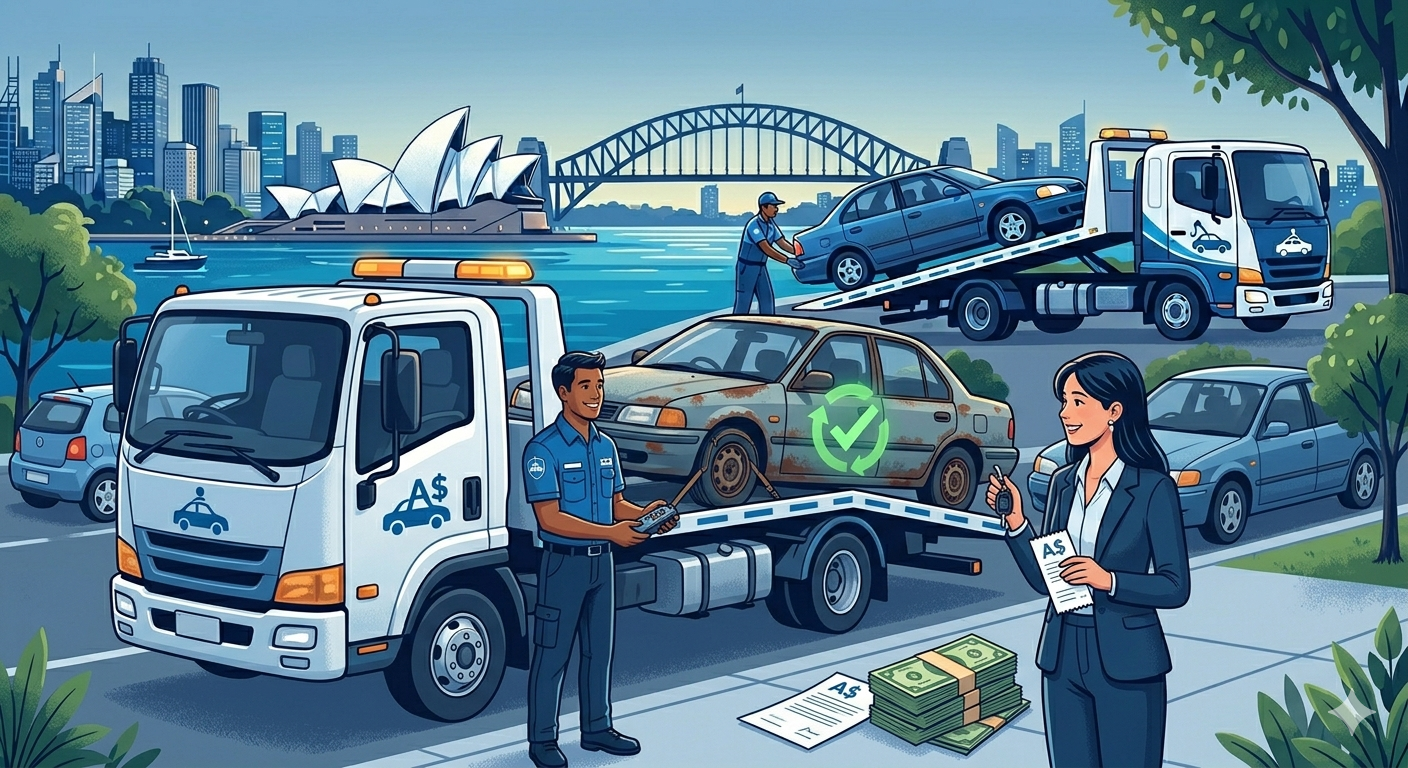Scrap Car Removal Sydney: The Smart Way to Get Rid of Unwanted Vehicles