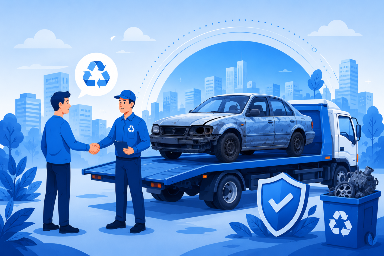Scrap Vehicle Pickup: A Smart and Hassle-Free Way to Remove Unwanted Cars